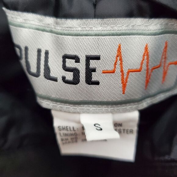 Pulse Men’s Black Waterproof Lightly Insulated Zip-Vent Snow Pants Size Small - Picture 10 of 16